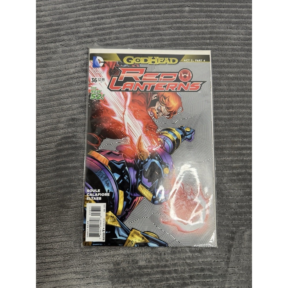 RED LANTERNS #36 (2014) | Scott Hepburn Cover | DCU